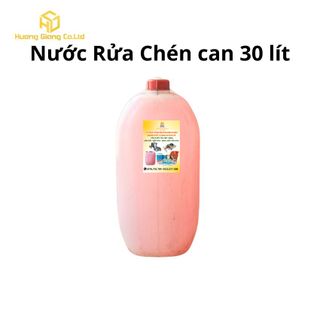 Nước Rửa Chén Hương Chanh Can 30 Lít - Hiệu Quả và Tiết Kiệm Cho Quán ăn nhà hàng bếp nấu công nghiệp