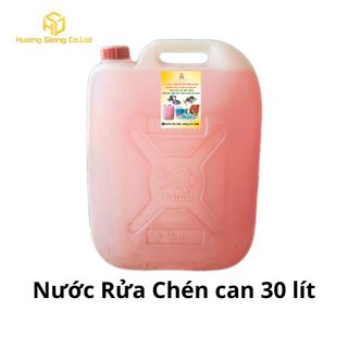 Nước Rửa Chén Hương Chanh Can 30 Lít - Hiệu Quả và Tiết Kiệm Cho Quán ăn nhà hàng bếp nấu công nghiệp