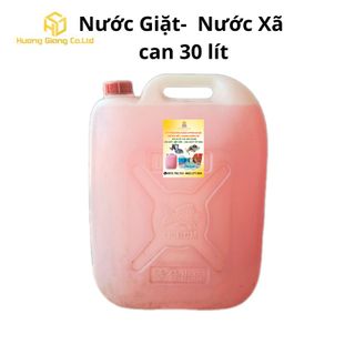 Nước Giặt - Nước Xả Vải Can 30 Lít - Giải Pháp Hoàn Hảo Cho Gia Đình và Doanh Nghiệp