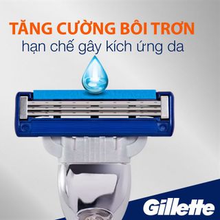 Vỉ 2 đầu dao Cạo Râu Gillette Mach 3 Turbo