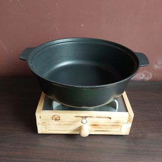 Nồi Nhôm Đúc Chống Dính Nắp Kính Cao Cấp Dành Cho Nhà Hàng, Quán Ăn - Nhiều Size | Nồi Nhôm Chất Lượng