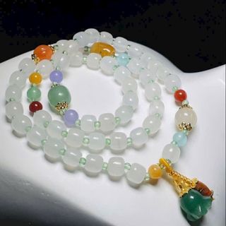 DÂY NGỌC HOÀNG LONG MIX CHARM 8mm