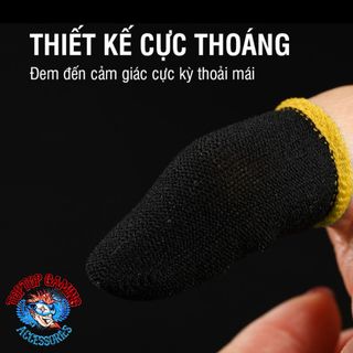 Bao tay sợi Carbon chống mồ hôi tay giá siêu rẻ chơi game Liên quân, Pubg, Free Fire cực thích