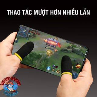 Bao tay sợi Carbon chống mồ hôi tay giá siêu rẻ chơi game Liên quân, Pubg, Free Fire cực thích
