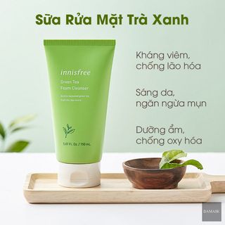 ☀ Sữa Rửa Mặt Trà Xanh In.nisfree 2019