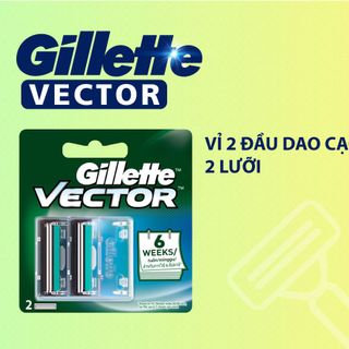 Vỉ 2 đầu dao cạo Gillette Vector giá sỉ