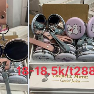Gương móc khóa mỏng dày mèo các loại giá trên sản phẩm
