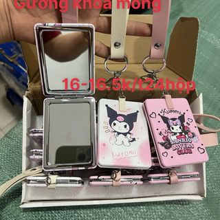 Gương móc khóa mỏng dày mèo các loại giá trên sản phẩm