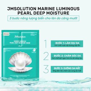 Mặt nạ ngọc trai JM solution Hàn Quốc hộp 10 miếng