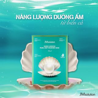 Mặt nạ ngọc trai JM solution Hàn Quốc hộp 10 miếng