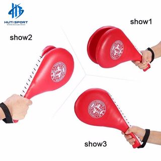 Tay Đấm Taekwondo, Đích Đá Đấm Tập Võ Thuật Cầm Tay Taekwondo, Vovinam, Karatedo Da PU Cho Trẻ Em và Người Lớn (1 Chiếc)