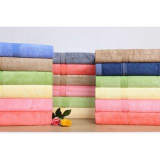 Khăn Tắm Sợi Tre Cao Cấp HANOITEX Mềm Mại, Thấm Hút Cực Tốt, Không Phai Màu