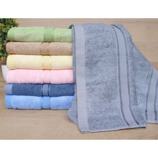 Khăn Tắm Sợi Tre Cao Cấp HANOITEX Mềm Mại, Thấm Hút Cực Tốt, Không Phai Màu