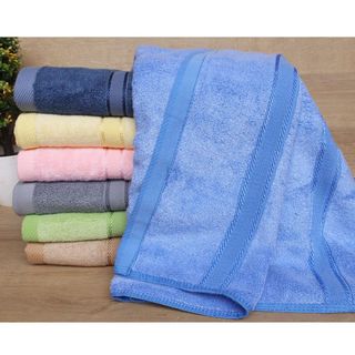 Khăn Tắm Sợi Tre Cao Cấp HANOITEX Mềm Mại, Thấm Hút Cực Tốt, Không Phai Màu