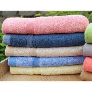 Khăn Mặt Sợi Tre Cao Cấp HANOITEX Mềm Mại, Kháng Khuẩn, Thấm Hút Tốt