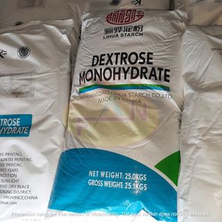 Chất tạo ngọt: Dextrose Monohydrate (C6H12O6) giá sỉ