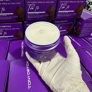 Body Tía Tô Dưỡng Trắng Da Tony Detox 180g - Giúp dưỡng da, chống nắng, bật tone sáng hồng tự nhiên :b