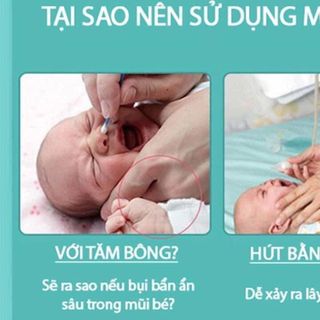 DỤNG CỤ HÚT MŨI CHO BÉ LITTLE BEES