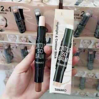 👄 Bút Che Khuyết Điểm Và Tạo Khối 2 Đầu 3D Tanako Thái Lan