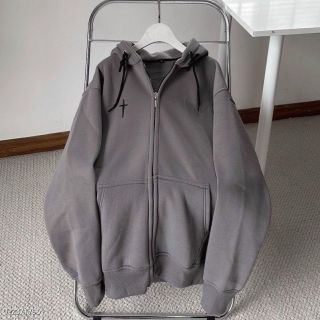 Áo khoác Unisex nam nữ logo thêu thập giá chất nỉ mềm mịn freesize dưới 70kg
