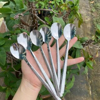 SET NỒI HẤP INOX 2 TẦNG VÀ 10 THÌA INOX CÁN DÀI