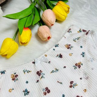[COTTON] Quần Lót Cotton NỮ hoa nhí phối ren - kiểu dáng trẻ trung