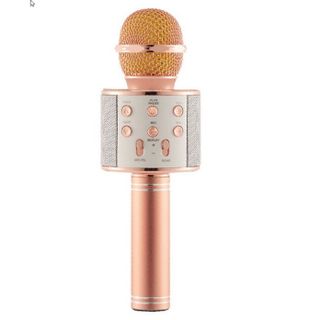 Micro Không Dây BLUETOOTH [ BẢO HÀNH 1 THÁNG] Tiện Dụng Chất Lượng Cao WS-858 ĐA NĂNG 6 TRONG 1 HÁT KARAOKE, giá sỉ