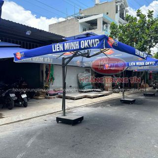 Dù che ngoài trời dù lệch tâm vuông 3m giá rẻ