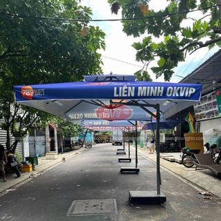 Dù che ngoài trời dù lệch tâm vuông 3m giá rẻ