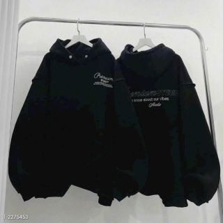 Áo hoodie Unisex logo thêu premium stardio vạt chéo hot trend. Form rộng dưới 85kg