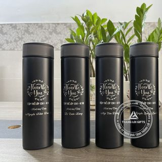 Bình giữ nhiệt hiển thị nhiệt độ in theo yêu cầu
