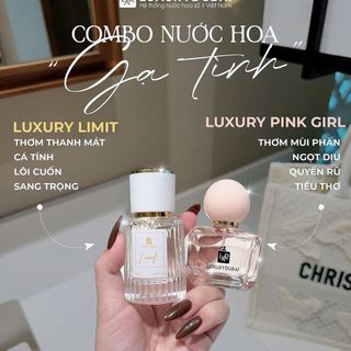 ￼Nước Hoa Luxury Dubai Limit và Pink Girl Chai 30ml (Mẫu Mới) giá sỉ