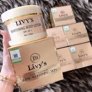 👑 Kem Dưỡng Trắng Body LIVY'S 250g