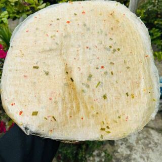 Sỉ 30 ký bánh tráng cay hành lá phơi sương nhà làm