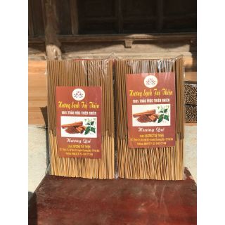 Nhang Quế Sạch Tuệ Thiện (loại 23cm) 300 nén dành cho nhà trần thấp, trung cư