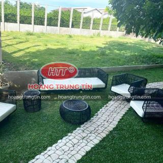 Giường tắm nắng nhựa giả mây ghế hồ bơi ghế bãi biển ghế thư giãn hồ bơi