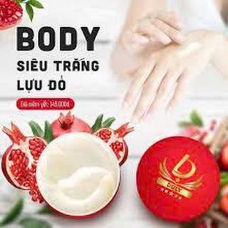 Kem Body Lựu đỏ