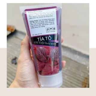 Gel tẩy tế bào chết Tía Tô