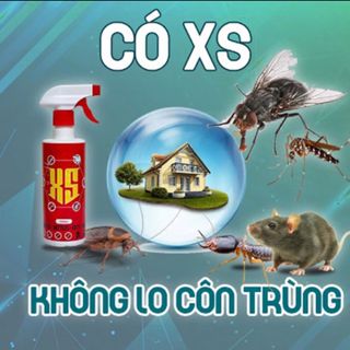 Chai Xịt Đuổi Chuột Và Côn Trùng XS 500ML Hàng Thái Lan Dùng Cho Mọi Nhà Công Nghệ Sinh Học An Toàn Cho Người Dùng