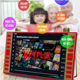 Máy nghe kinh MP4 7 inh dùng thẻ nhớ và usb