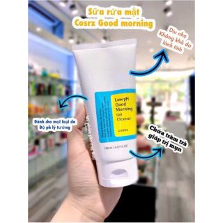 Sữa Rửa Mặt COSRX Low PH Good MorningGel Cleanser 150 ml