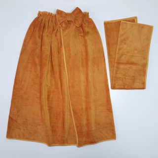 Váy Quây Spa Hanoitex Kèm Khăn Quấn Đầu Chất Microfiber Cao Cấp