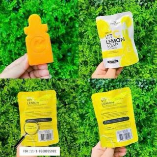 soap trắng da vitamin c lemon thái lan