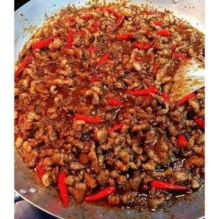 MẮM RUỐC XÀO THỊT BA RỌI,VAI (ĐẶC SẢN HUẾ ) - 200gr/hủ
