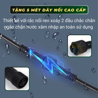 Đèn Pha Năng Lượng Mặt Trời Đặng Nguyễn 500W-Cảm biến ngày/đêm độ bền cực cao - Bảo hành 2 năm