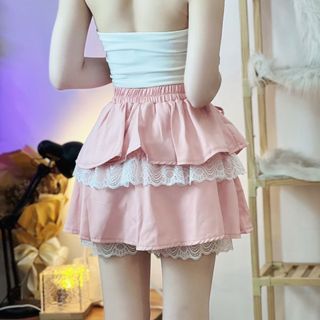 CHÂN VÁY TẦNG PHỐI REN - LÊ PHƯƠNG BOUTIQUE