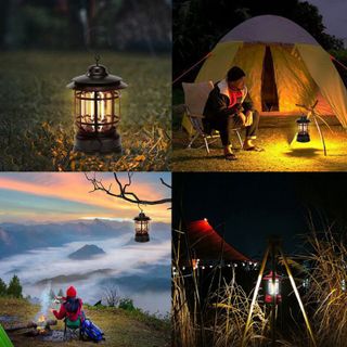 Đèn bão măng xông, đèn led tích điện dùng để đi dã ngoại, cắm trại ngoài trời công suất 5W - CTB795