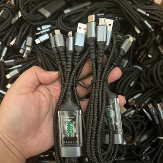 DÂY SẠC 3IN1 CÓ ĐÈN LED