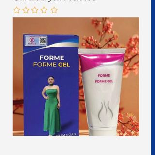 Gel tan mỡ siết eo  forme 180ml tặng bộ 3 đai định hình