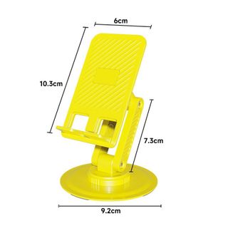 Giá đỡ điện thoại gấp gọn đế xoay kim loại